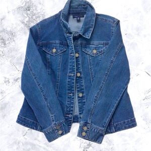 Chárter Club Blue Denim Jacket